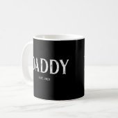 Mug Année de création de Papa (Devant gauche)