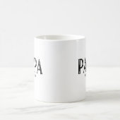 Mug Année de création de Papa (Centre)