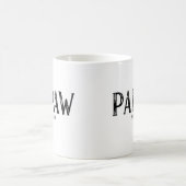 Mug Année de création de Papaw (Centre)