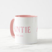 Mug Année de création de Tante Rose (Devant gauche)