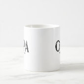 Mug Année de création d'Opa (Centre)
