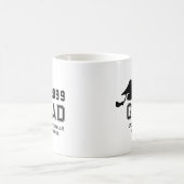 Mug Année de graduation simple GRAD Garanties personna (Centre)