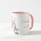 Mug Année de grand-mère établie Roses roses roses pers (Devant droit)