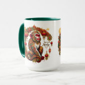 Mug Année de la boue de singe (Devant gauche)