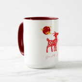 Mug Année de la Chèvre 2027 (Devant gauche)