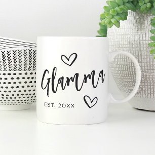 Mug Année de la flamme Grandma établie