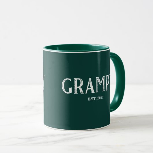 Mug Année de la Grampy verte de Hunter (Devant droit)