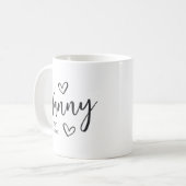 Mug Année de la nounou Grandma établie (Devant gauche)