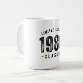 Mug Année de naissance 1989 Classique (Devant gauche)