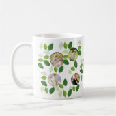 Mug Année de naissance arbre généalogique photo collag (Gauche)