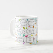 Mug Année de naissance C'EST VOTRE VIE ajouter MILESTO (Devant gauche)