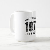 Mug Année de naissance classique 1971 (Devant gauche)