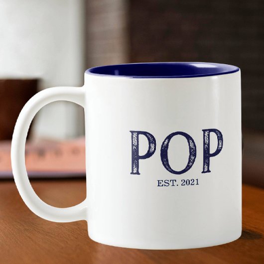 Mug Année d'établissement de Blue Pop