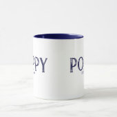 Mug Année d'établissement de Blue Poppy (Centre)