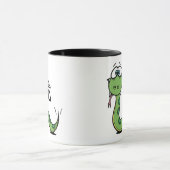 Mug Année drôle du serpent (Centre)