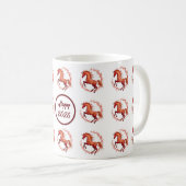 Mug Année du cheval 2026 (Devant droit)