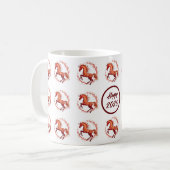 Mug Année du cheval 2026 (Devant gauche)