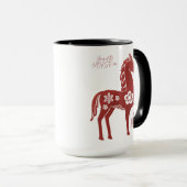 Mug Année du cheval 2026 (Devant droit)