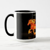 Mug Année du Cheval 2026 (Cheval de Feu) (Gauche)
