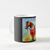 Mug Année du Cheval 5 (Devant gauche)