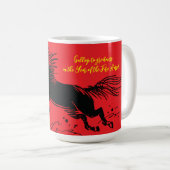Mug Année du Cheval de Feu (Devant droit)