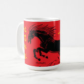 Mug Année du Cheval de Feu (Devant gauche)