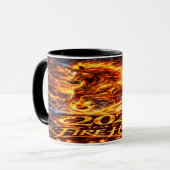Mug Année du Cheval de Feu 2026 (Devant gauche)