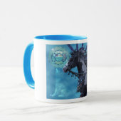 Mug Année du cheval du loup (Devant gauche)