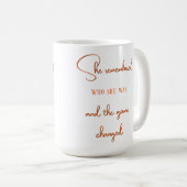 Mug Année du Cheval Motivationnel (Devant droit)