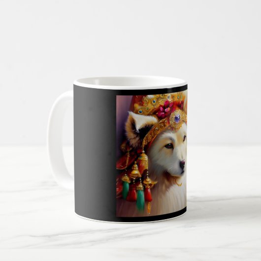 Mug Année du chien 8 (Devant gauche)