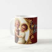 Mug Année du Commémoration religieuse catholique Saint (Devant gauche)