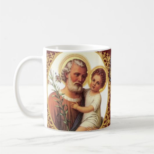 Mug Année du Commémoration religieuse catholique Saint (Gauche)