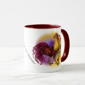 Mug Année du coq (Devant droit)