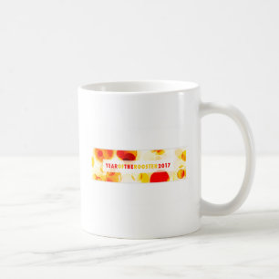 Mug année du coq 2017 (bokeh)