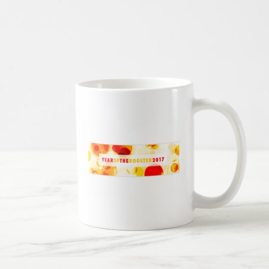 Mug année du coq 2017 (bokeh) (Droite)