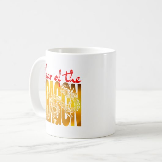 Mug Année du dragon (Devant gauche)