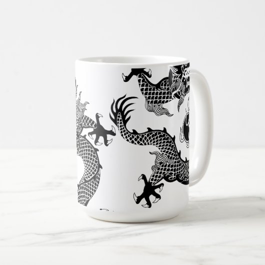 Mug Année du dragon (Devant droit)