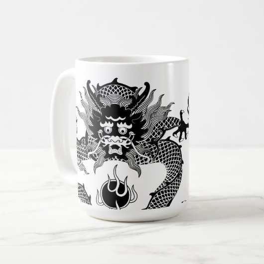 Mug Année du dragon (Devant gauche)