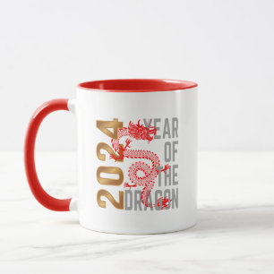 Mug Année du Dragon 2024 zodiaque chinois