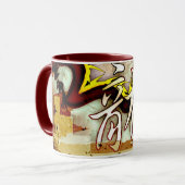 Mug Année du dragon, oeuvre d'art asiatique, dragon d' (Devant gauche)