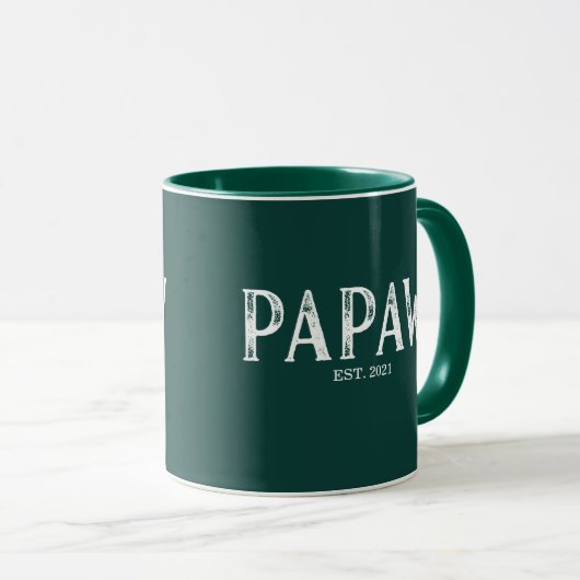 Mug Année du livre vert Hunter (Devant droit)