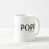 Mug Année du pavot établie (Devant droit)