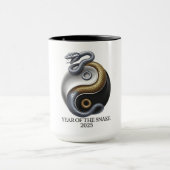 Mug Année du serpent 2025 Yin et Yang (Centre)