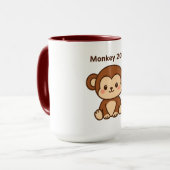 Mug Année du Singe 2028 (Devant gauche)