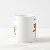 Mug Année du Tigre 2022 Cute Zodiac Animal Keepsaké (Centre)