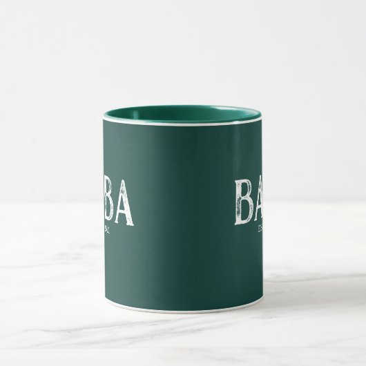 Mug Année Hunter Green Baba (Centre)