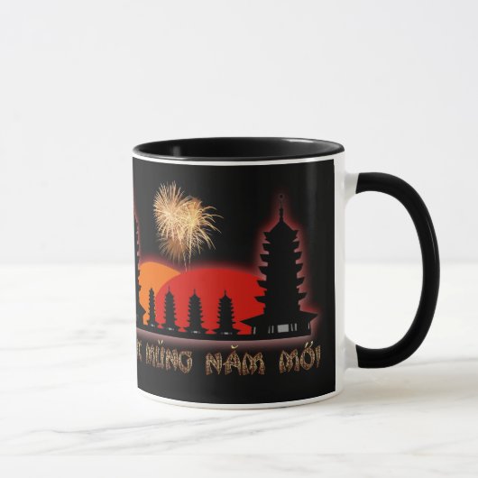 Mug Année lunaire vietnamienne de nouvelle année de (Droite)