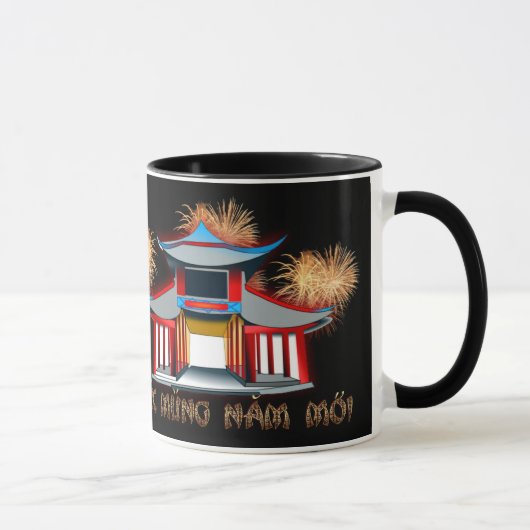 Mug Année lunaire vietnamienne de nouvelle année de (Droite)