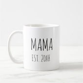 Mug Année maman Établir moderne fête des mères Cadeau (Gauche)