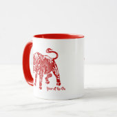 Mug Année Modérée Du x (Devant gauche)